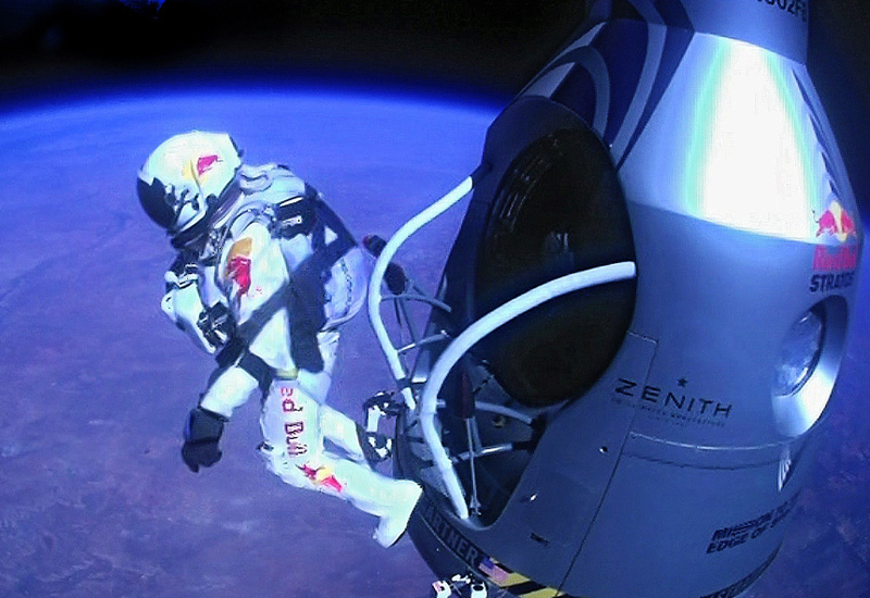 Zenith s Baumgartner triumphs with near space leap